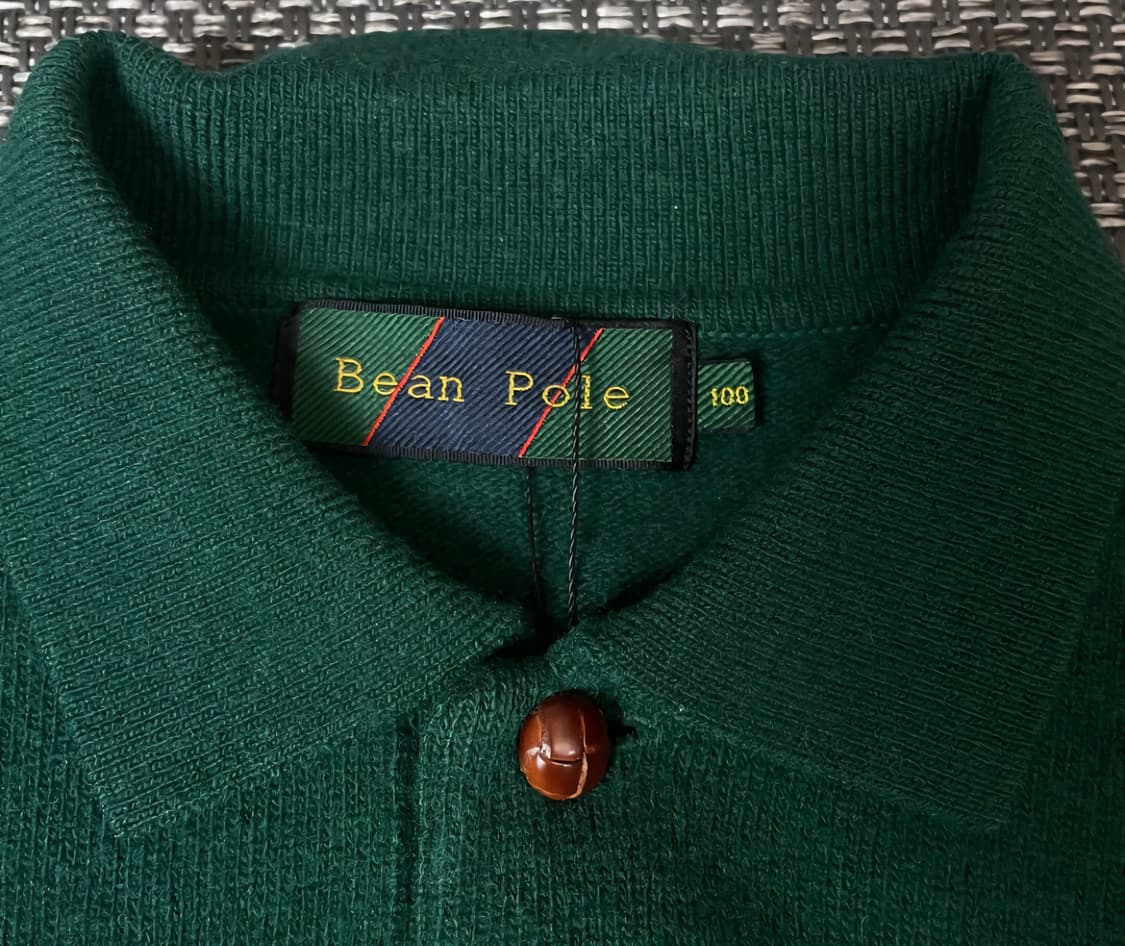 빈폴 그린 카라 긴팔 니트 100 상품이미지3