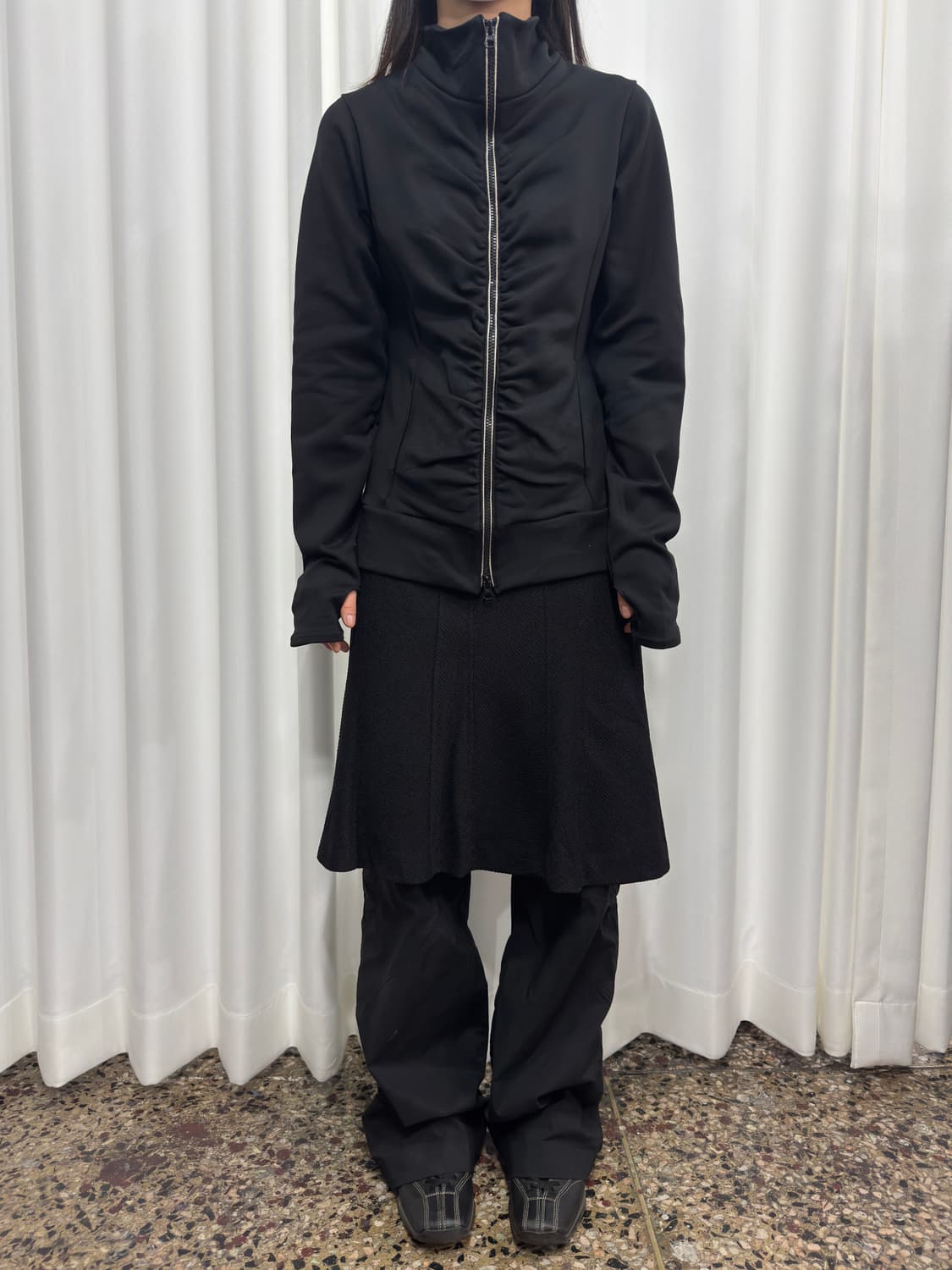 chacott shirring zipup 상품이미지2