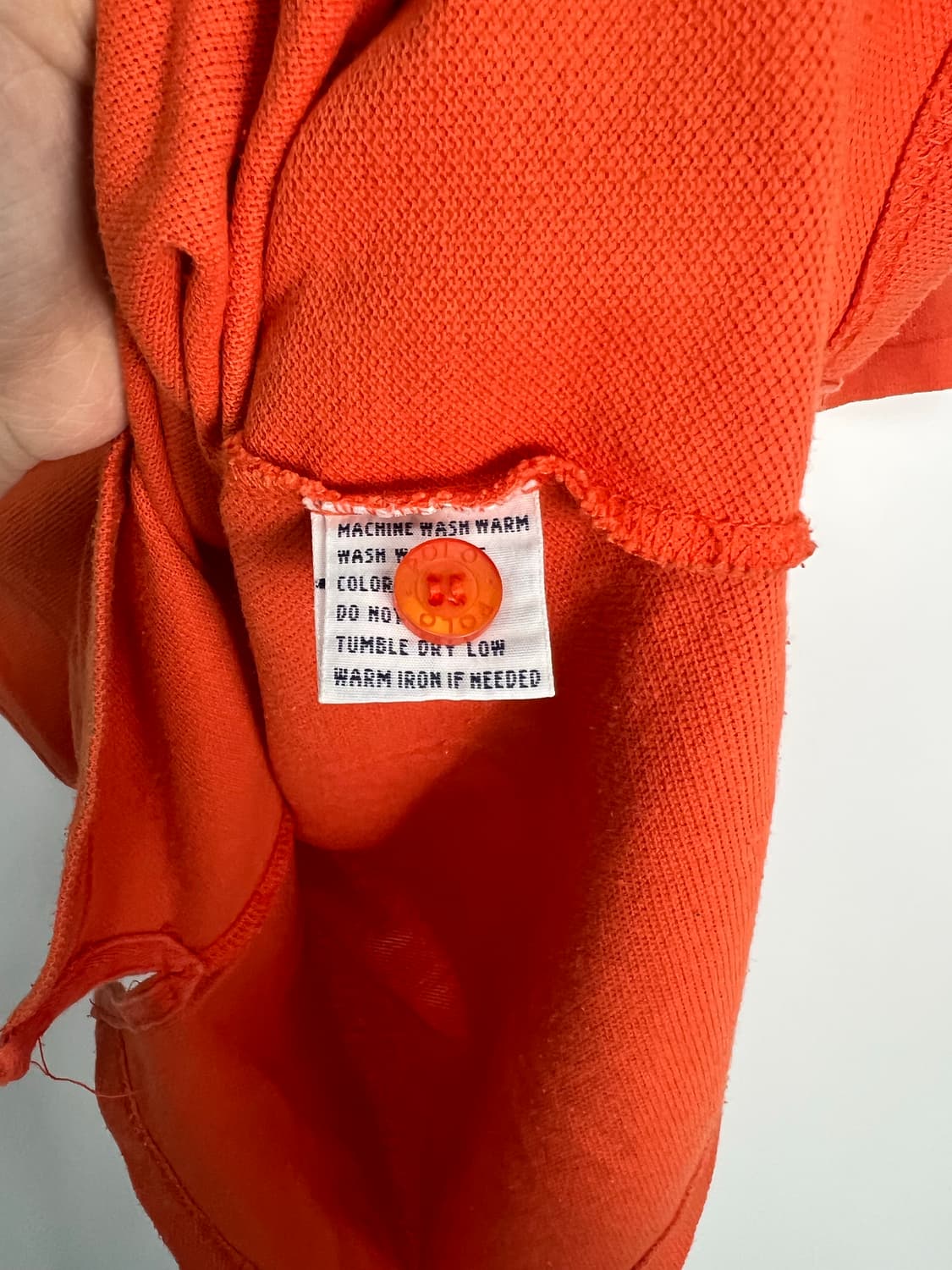 폴로 오렌지 카라티 상품이미지3