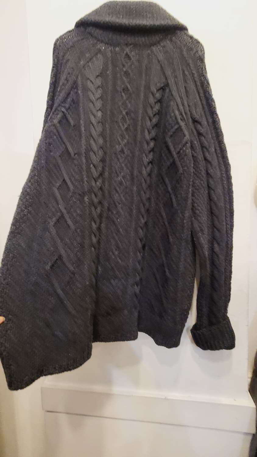 폴로랄프로렌 케이블 숄가디건 .TORO 데미지진 상품이미지10