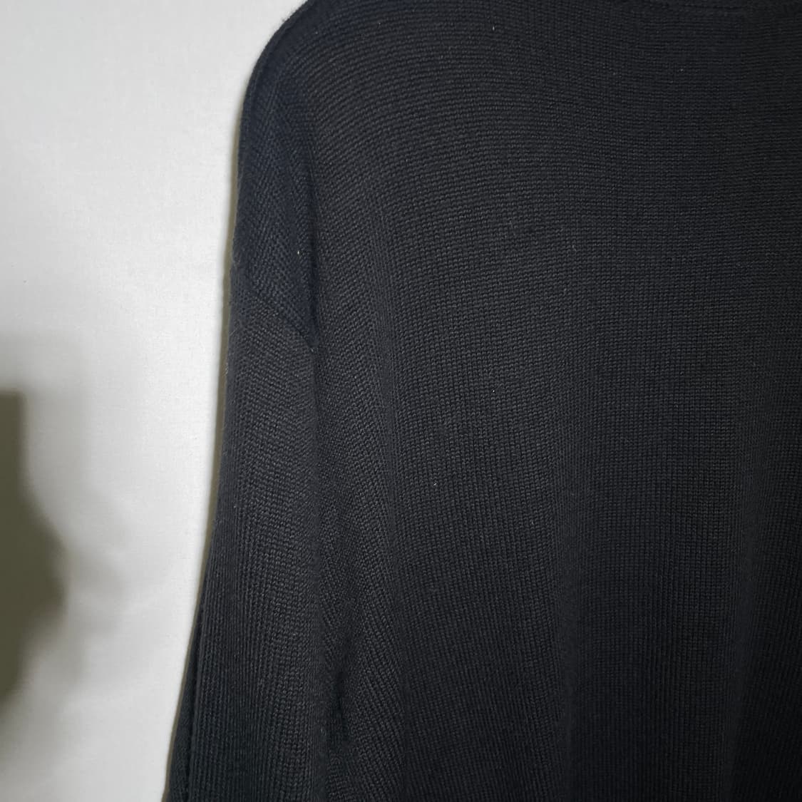 L-XL)베르사체 진스 꾸뛰르 로고 자수 니트 스웨터 상품이미지7