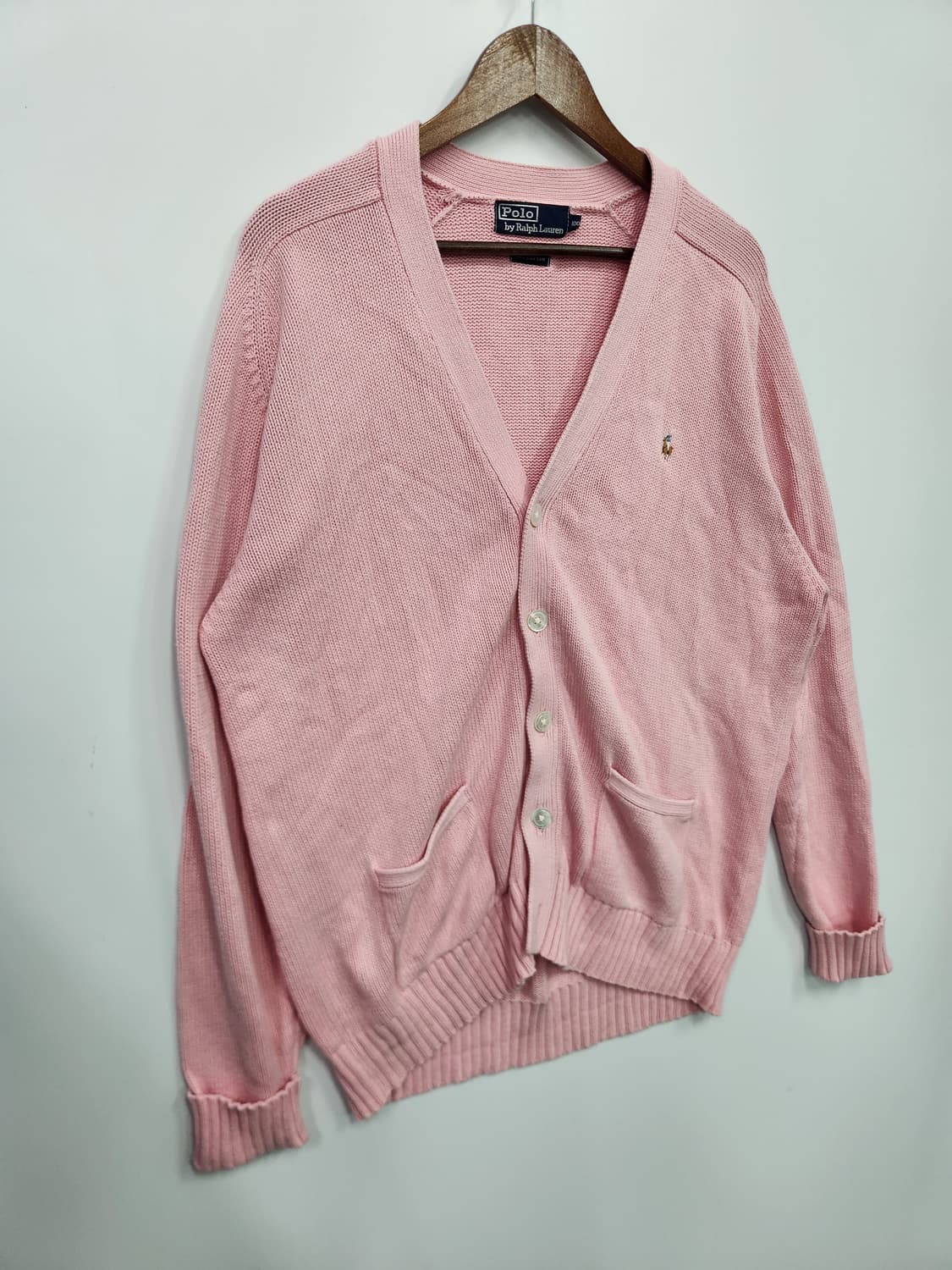 폴로 랄프로렌 핑크 가디건 상품이미지4