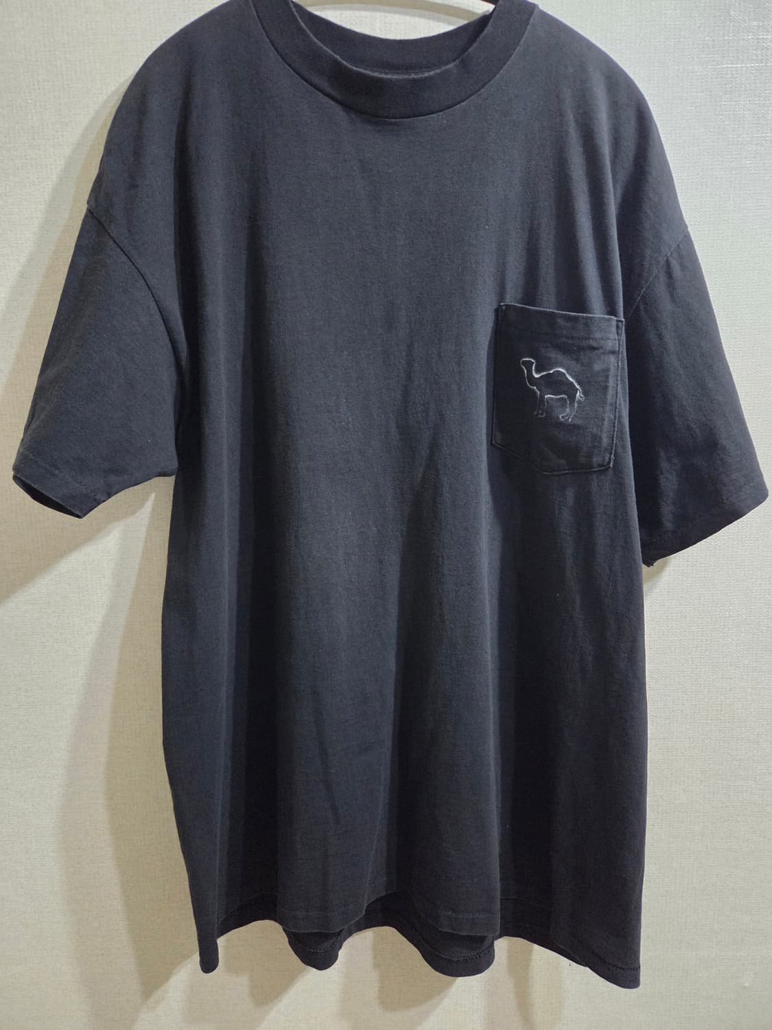 빈티지 카멜 반팔 티셔츠 상품이미지2