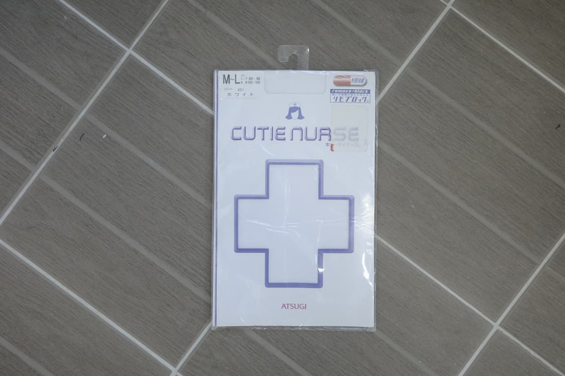 Cutie nurse white stocking 상품이미지1