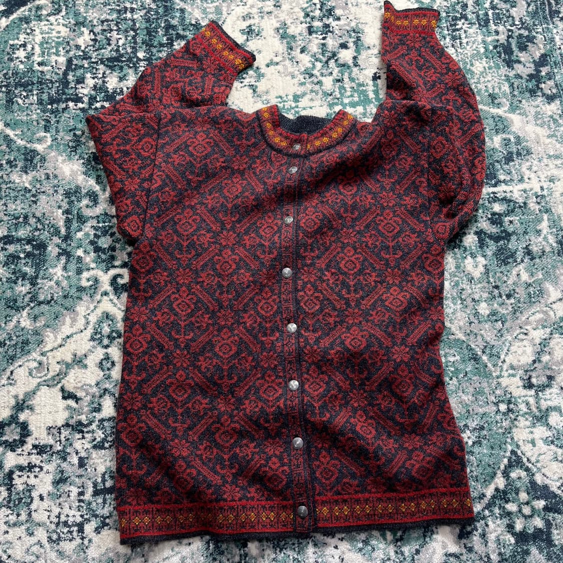 Dale of Norway 그라파이트 버진 울 가디건 (L) 상품이미지1