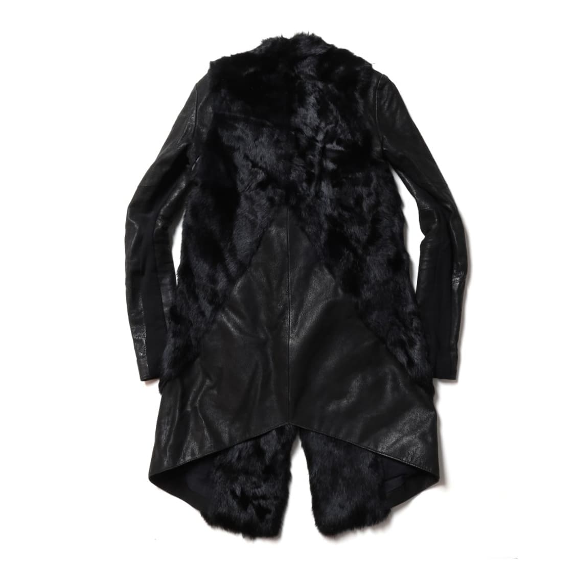 헬무트랭 Helmut Lang Rabbit Fur Leather Coat 상품이미지4