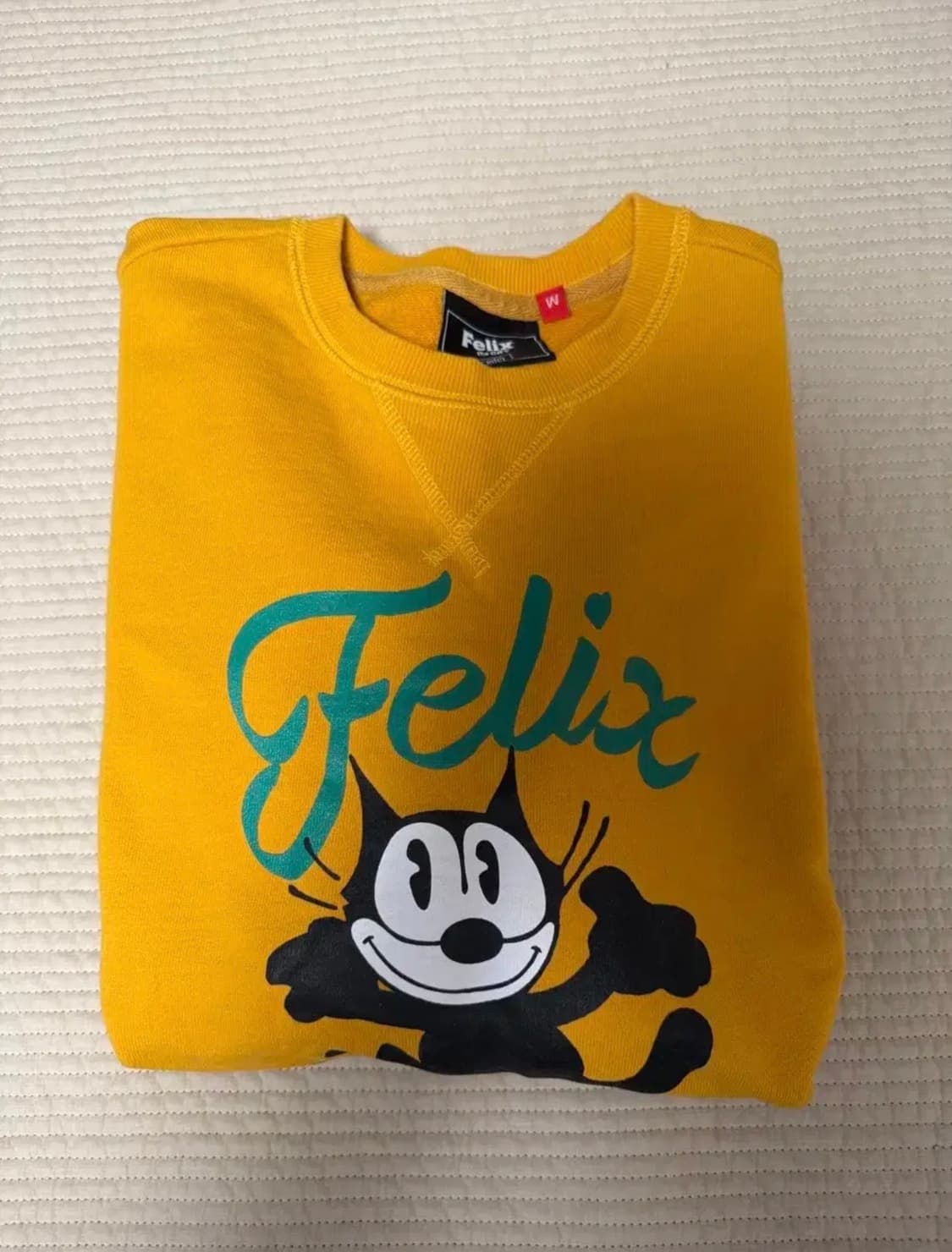 크리틱 팰릭스콜라보 맨투맨 옐로우 M 상품이미지1