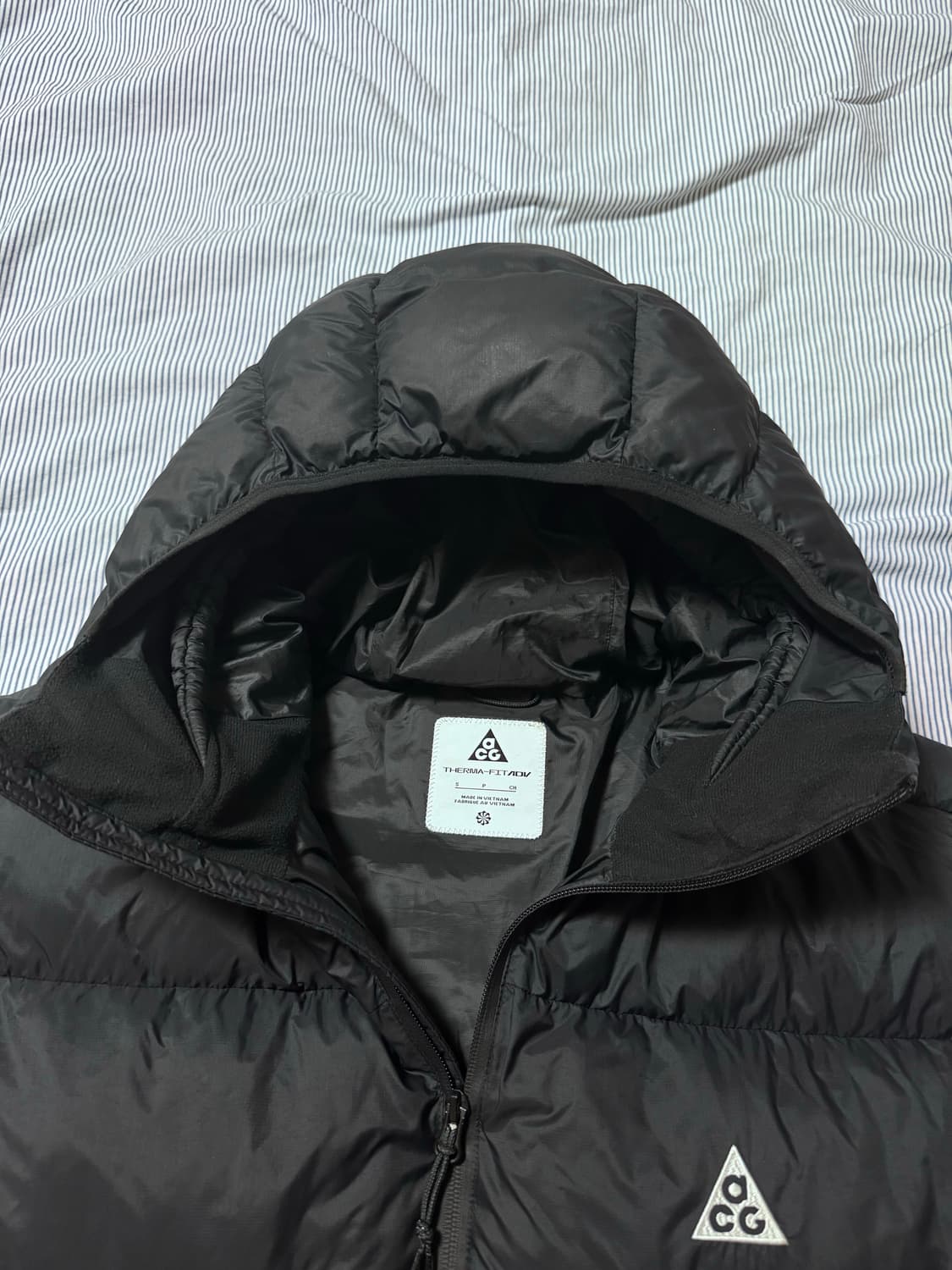 (S급) 나이키 ACG 써마핏 ADV 루나 레이크 루즈 후드 블랙 상품이미지5