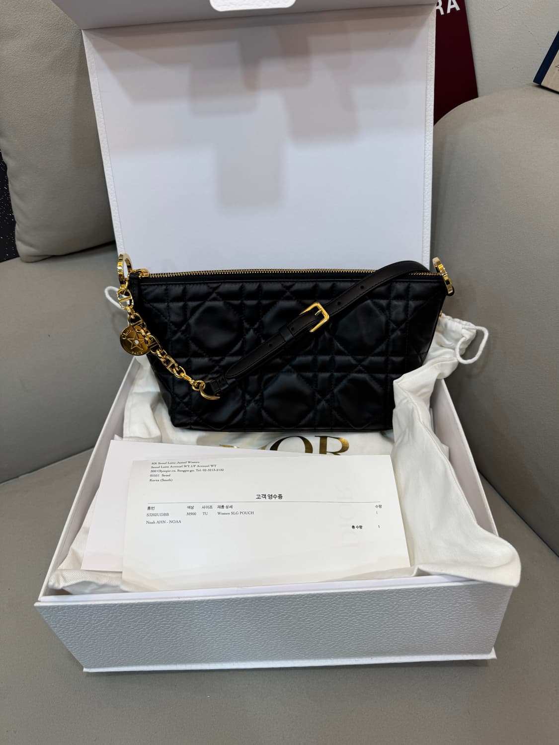 백화점판 디올 스타 체인 호보백 상품이미지1