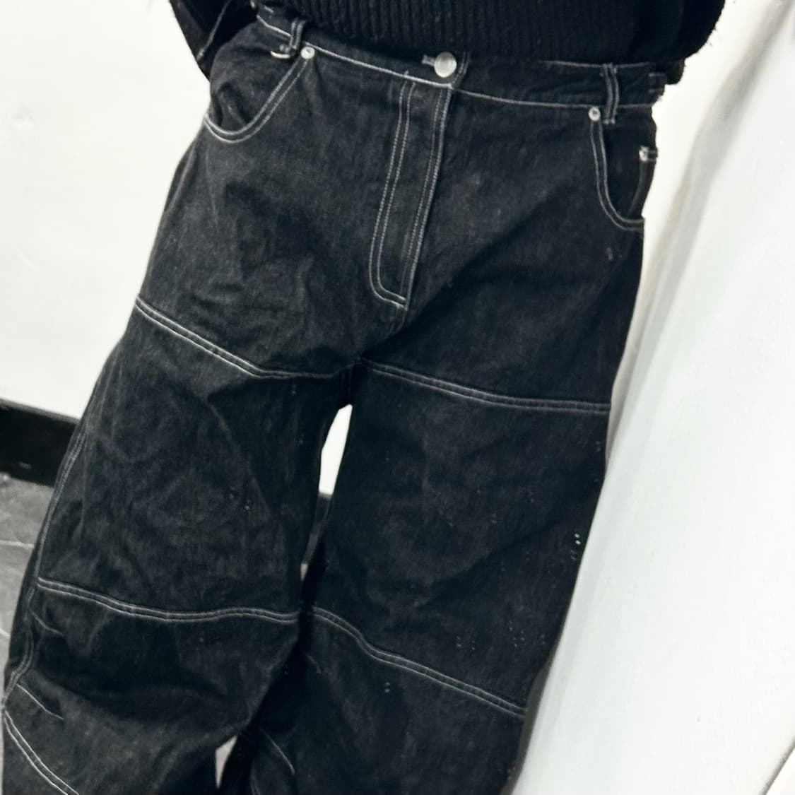 배드블러드 스쿼드 컨백스 팬츠 상품이미지3