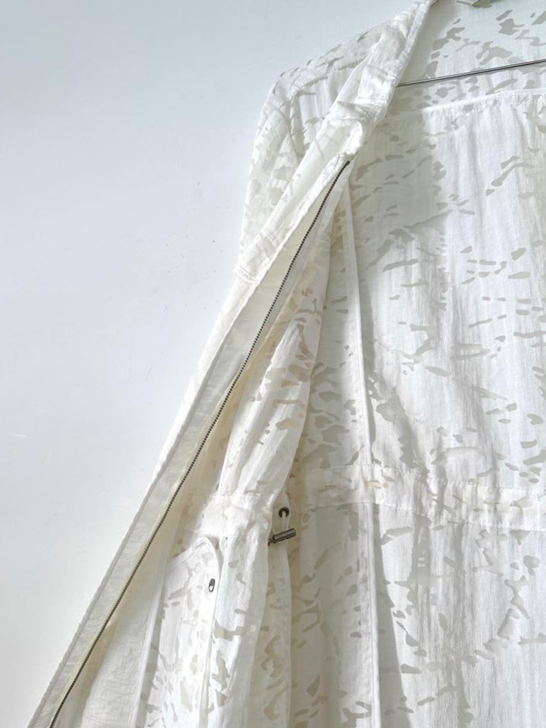 CROCODILE LADIES sheer pattern zip up 상품이미지9