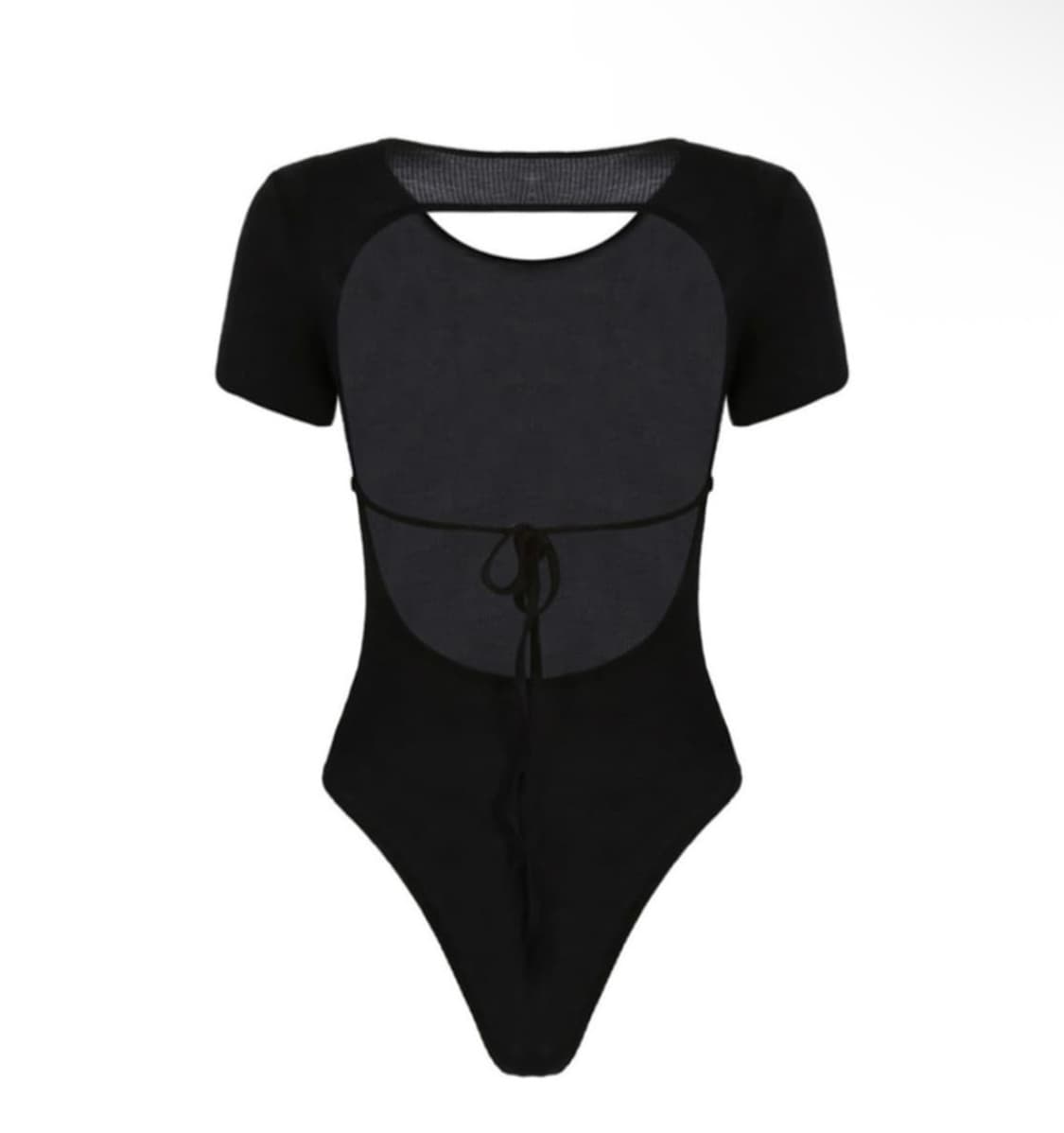 배드블러드 백 홀 바디수트 (바디프로필용) 상품이미지1