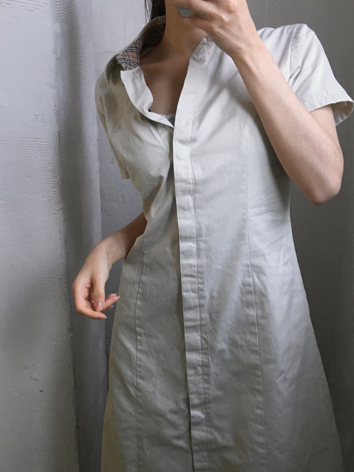 Burberry 버버리 블루라벨 베이지 원피스 상품이미지3