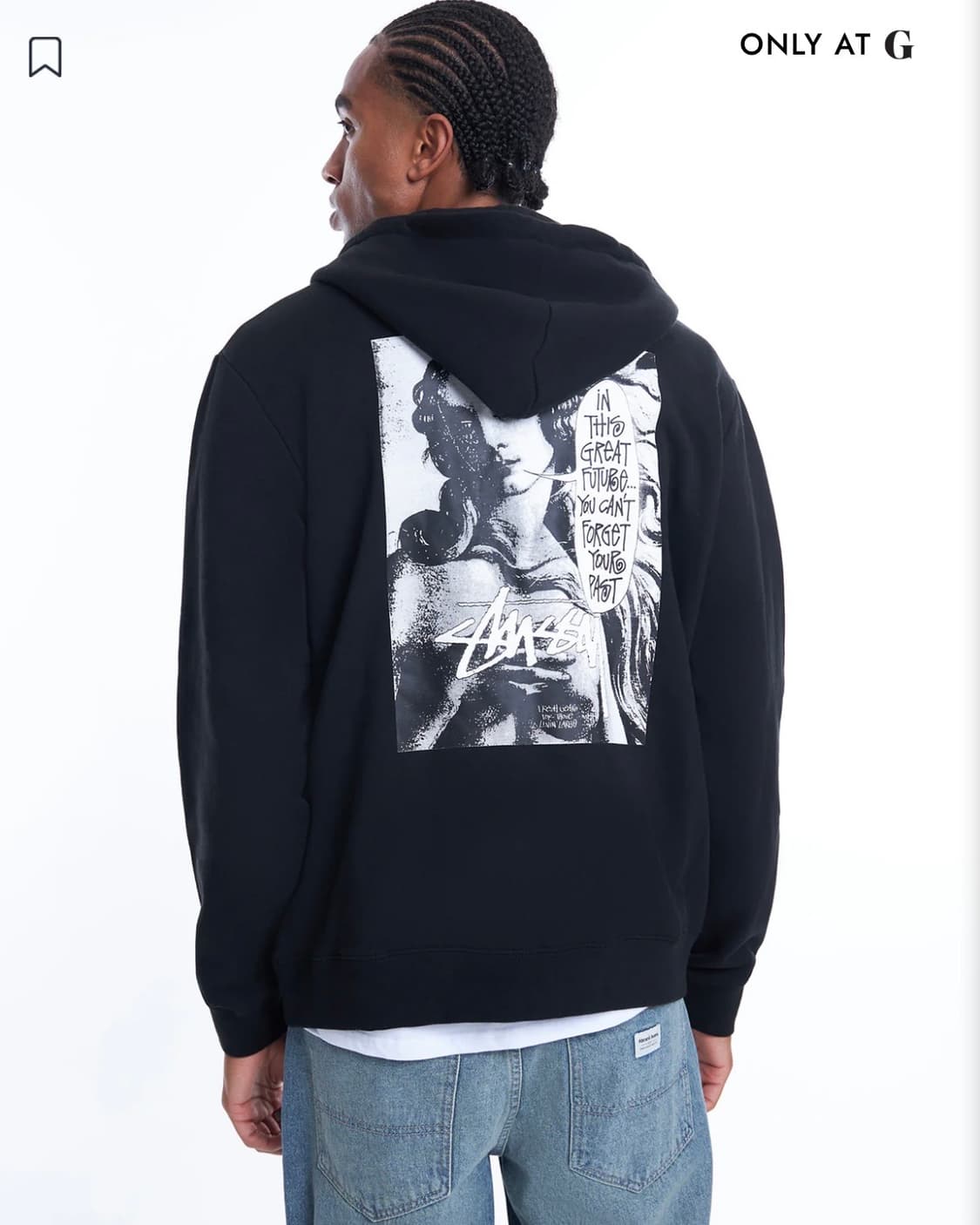 스투시 후드집업 L 상품이미지4