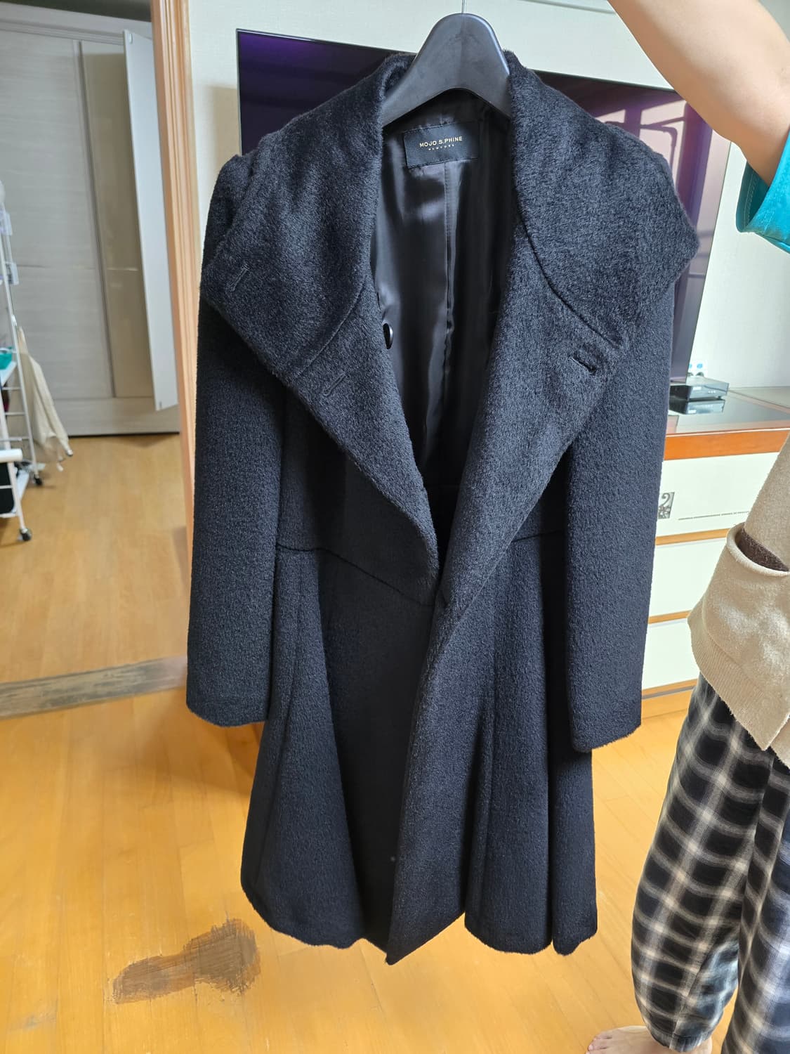 MOJO.S.PHINE블랙코트 상품이미지1