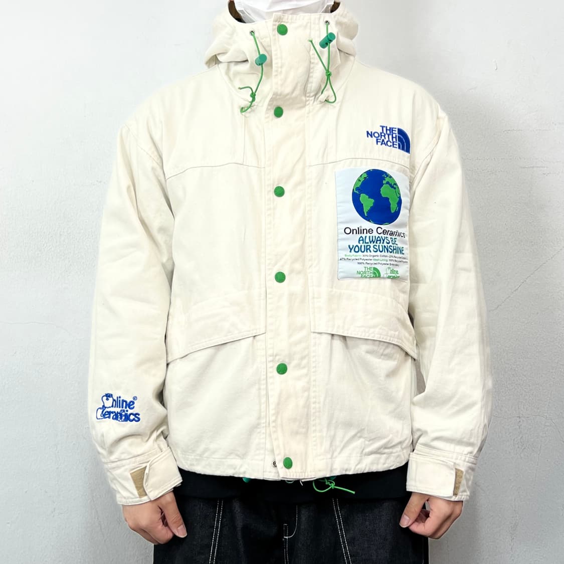 노스페이스 x 온라인 세라믹스 86 마운틴 후드 자켓 상품이미지3