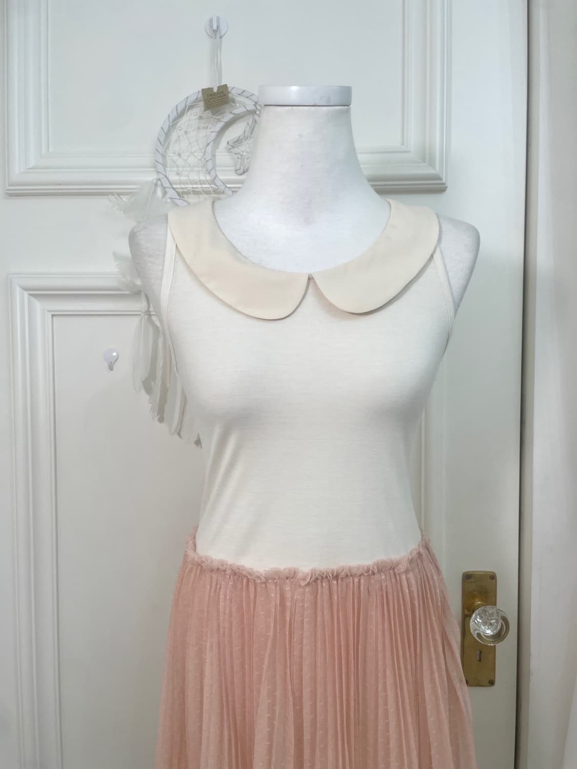 butterivory bow crop bolero&coral tule c 상품이미지10