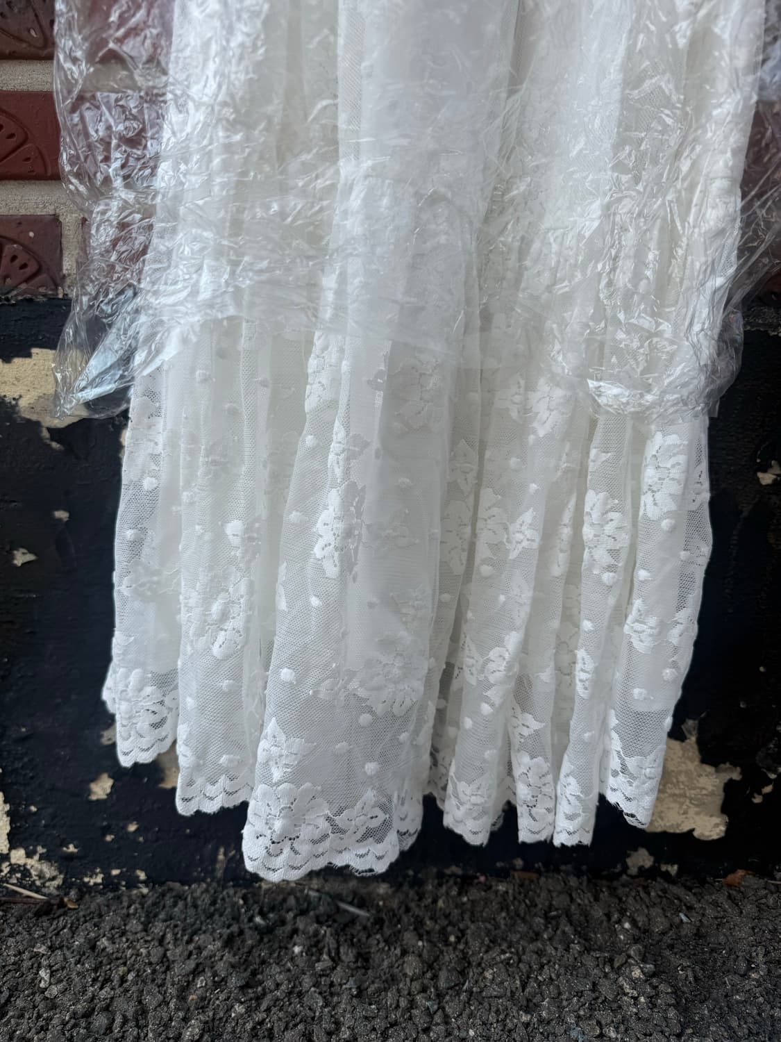 쎄무아듀 화이트 레이스 원피스 상품이미지6