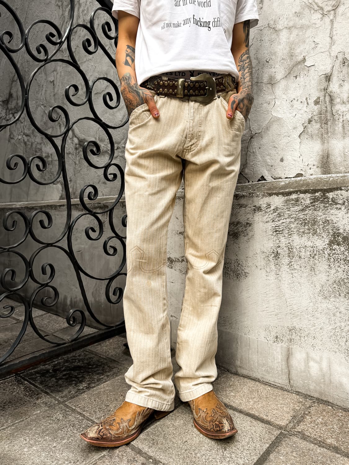 TORNADO MART – Boot-cut Pants 상품이미지1