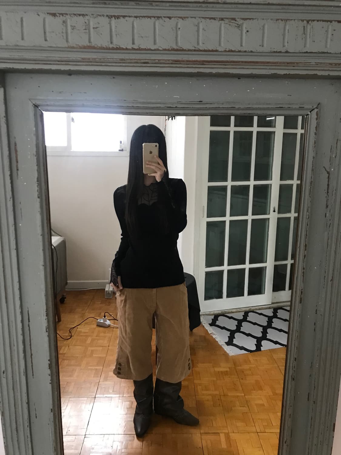 vintage corduroy carpri pants (29inch) 상품이미지2