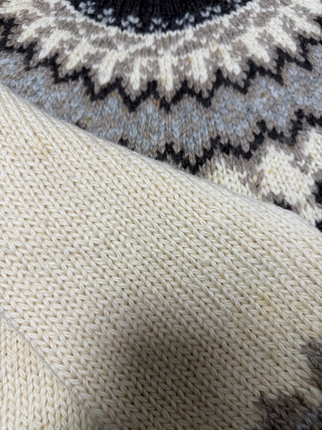 세븐아일랜드 컨트리 노르딕 패턴 울 니트 스웨터 상품이미지10