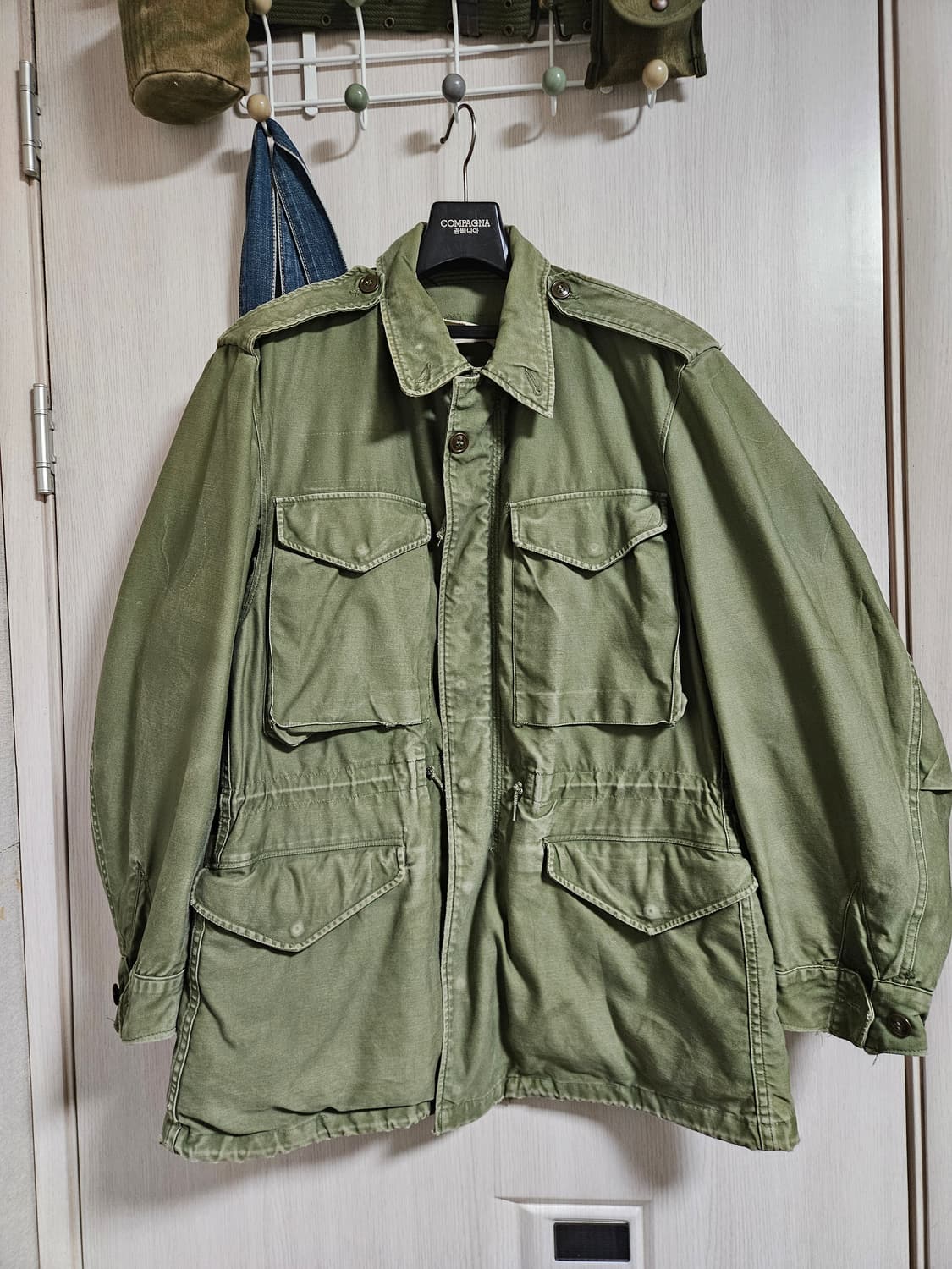 50s og m51 미군 필드자켓 초코단추 s/r 상품이미지1