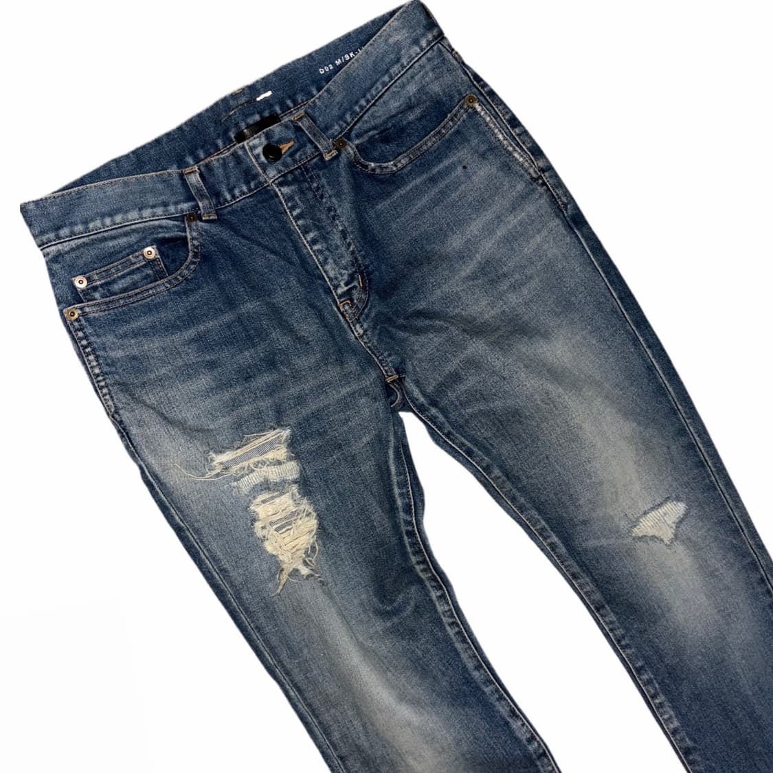 AW19 Saint Laurent Distressed Jeans 상품이미지3