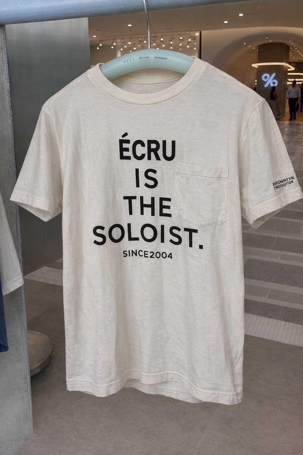Soloist Ecru 20th Anniversary 티셔츠 상품이미지2
