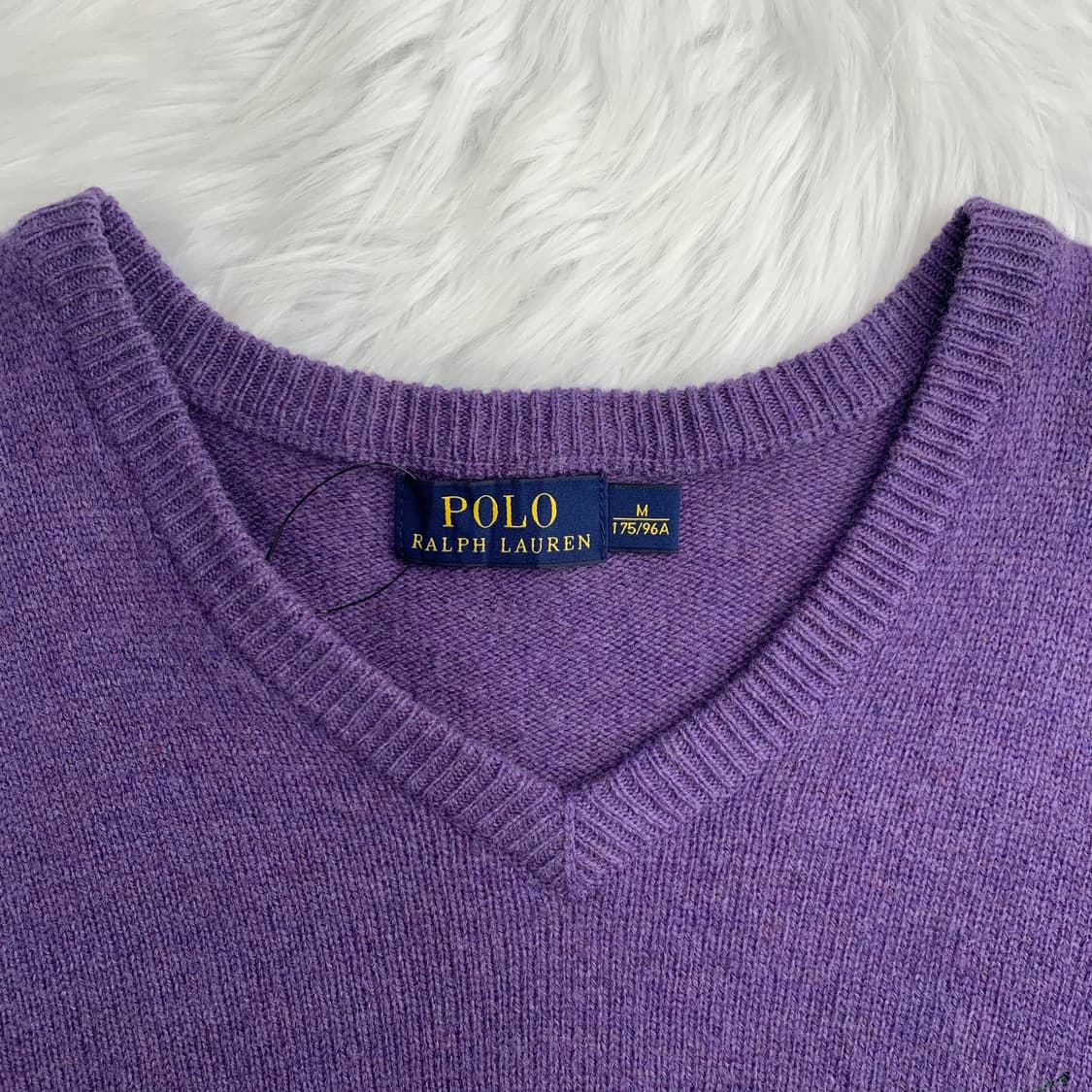 폴로 랄프로렌 램스울 100 브이넥 니트 1760 상품이미지4