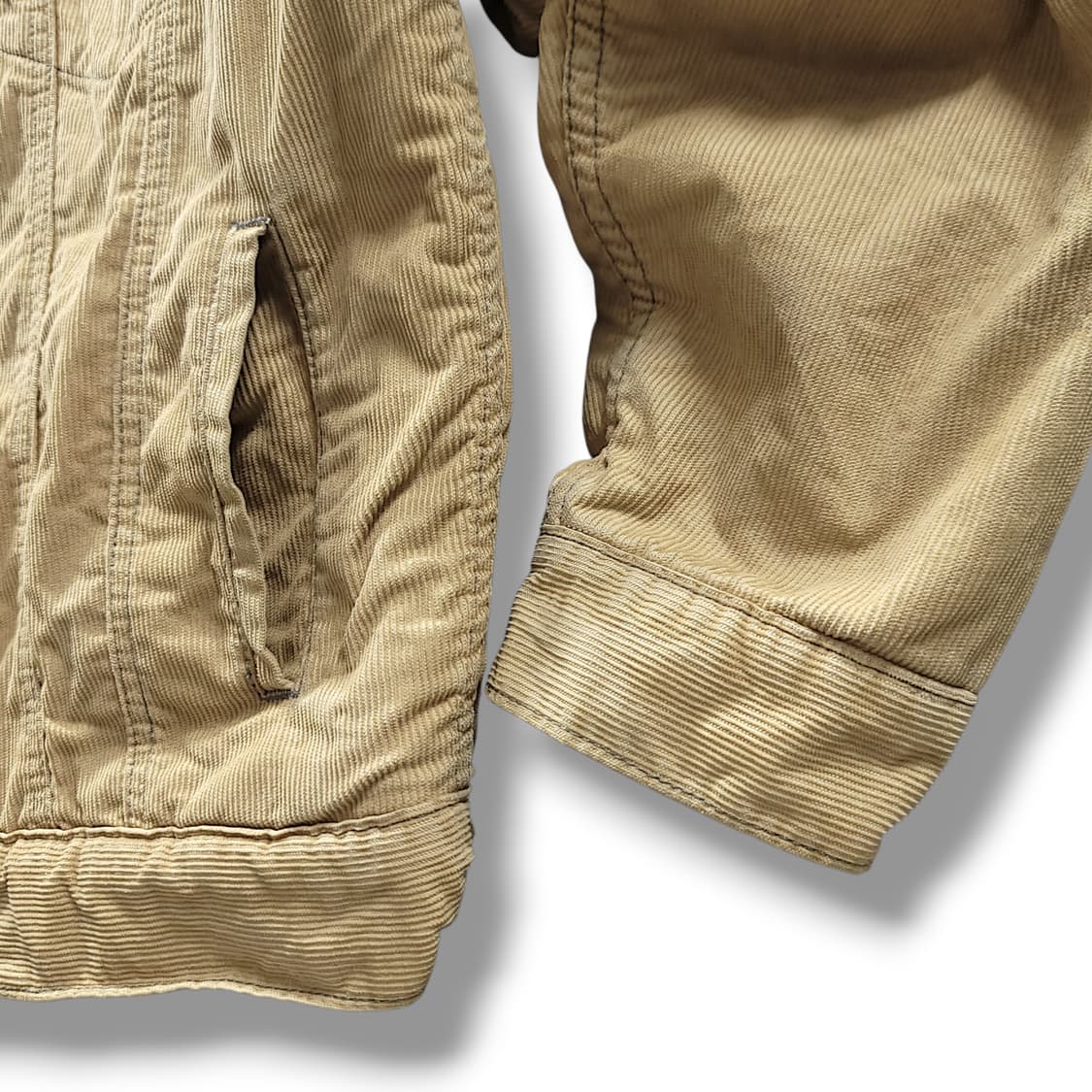 [L] 리바이스 카멜 코듀로이 쉐르파 트러커 자켓 상품이미지6