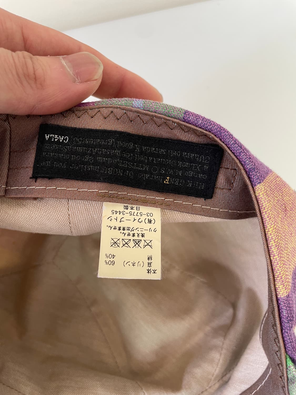 CA4LA 멀티컬러 리넨 캡 상품이미지7