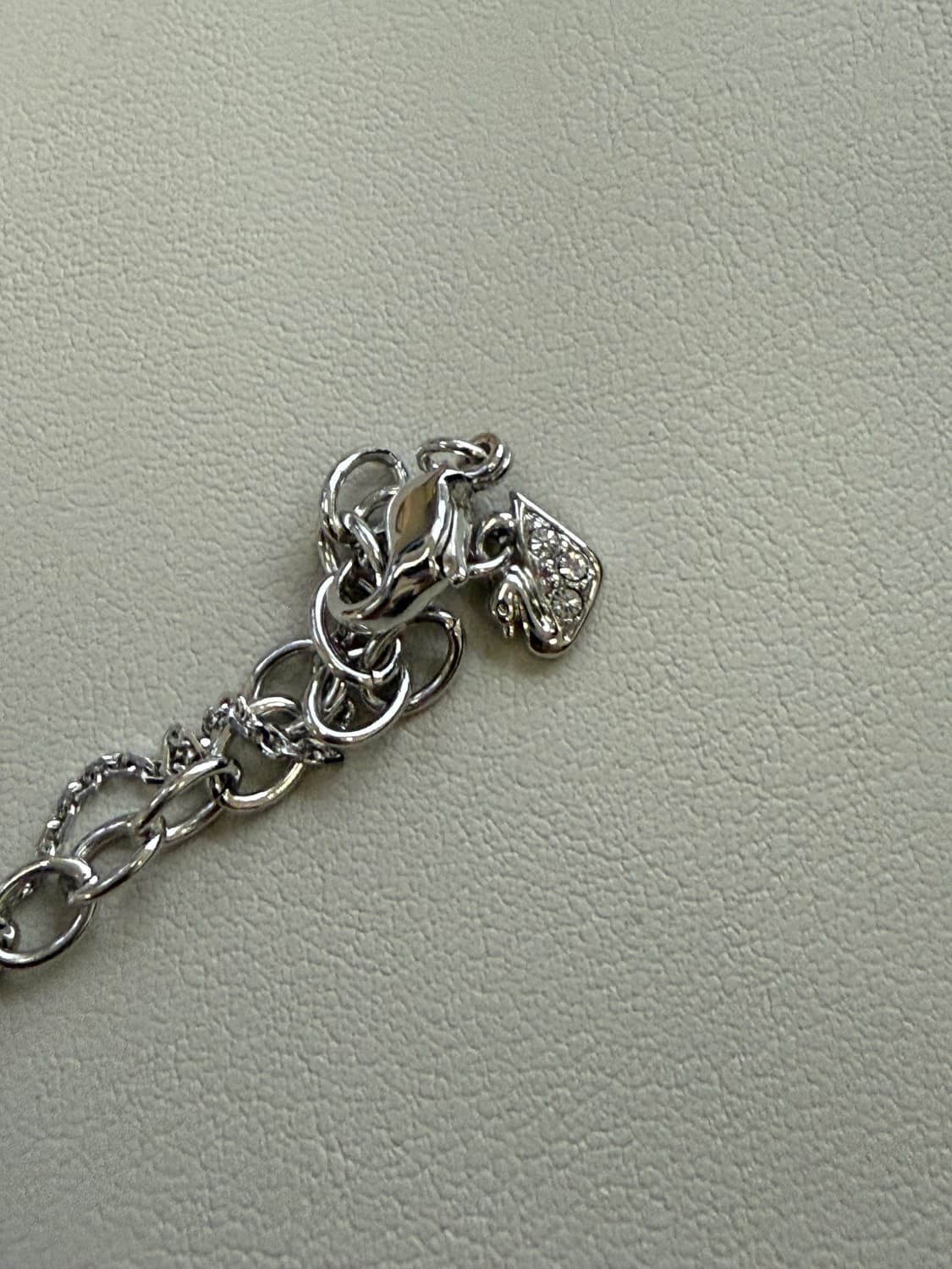 새상품) 스와로브스키 크리스탈 플라워 목걸이 다이아 금 골드 은 제이에스 상품이미지6