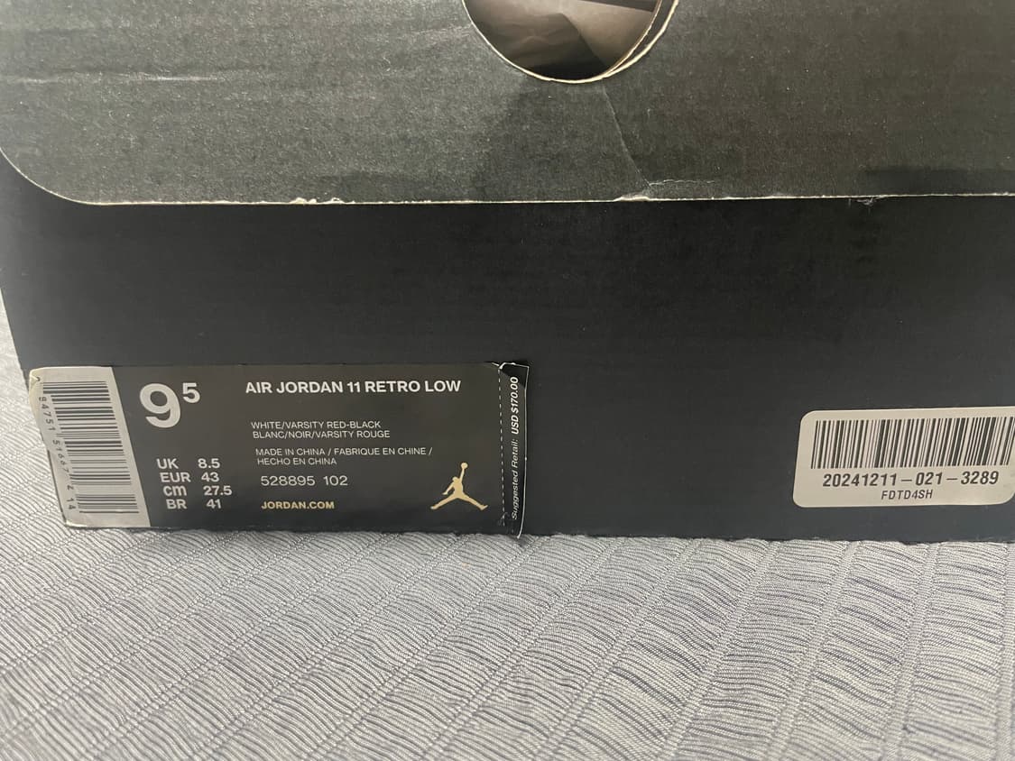 nike air jordan 11 retro low  상품이미지7