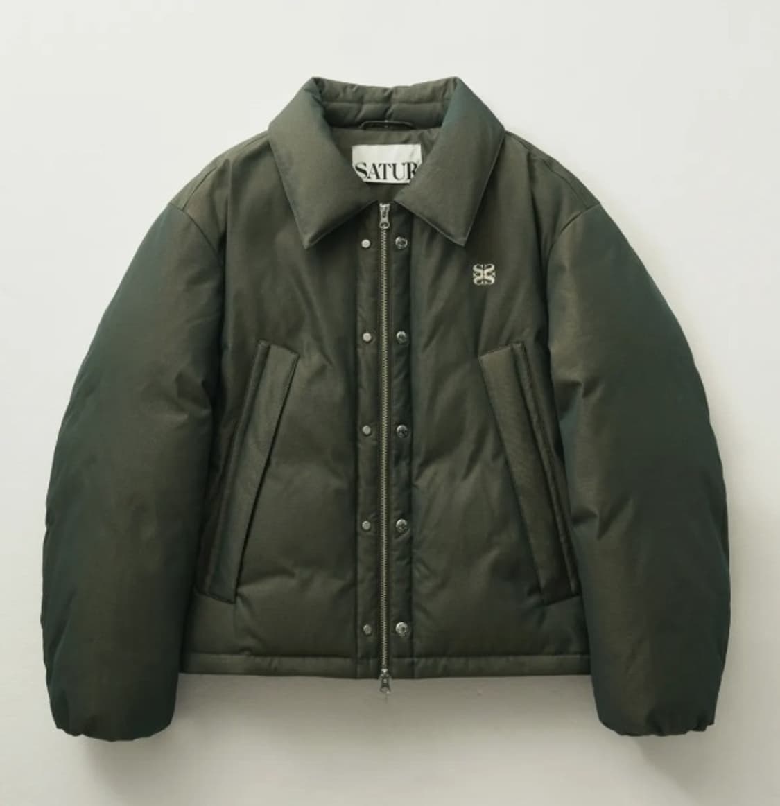 세터 레체 덕다운 패딩 그린브라운 새상품 상품이미지1