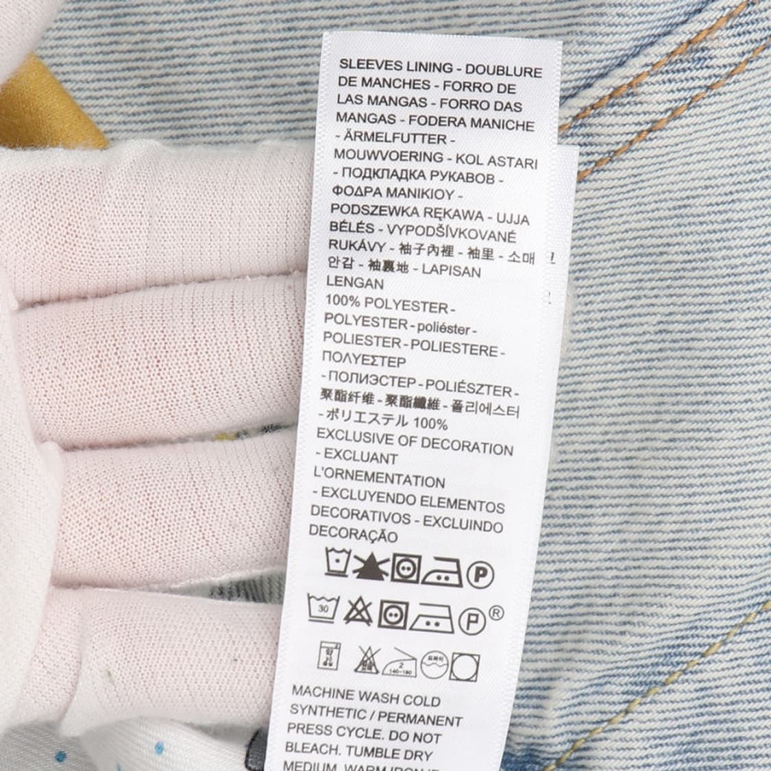 리바이스X심슨 콜라보 데님 자켓 상품이미지8