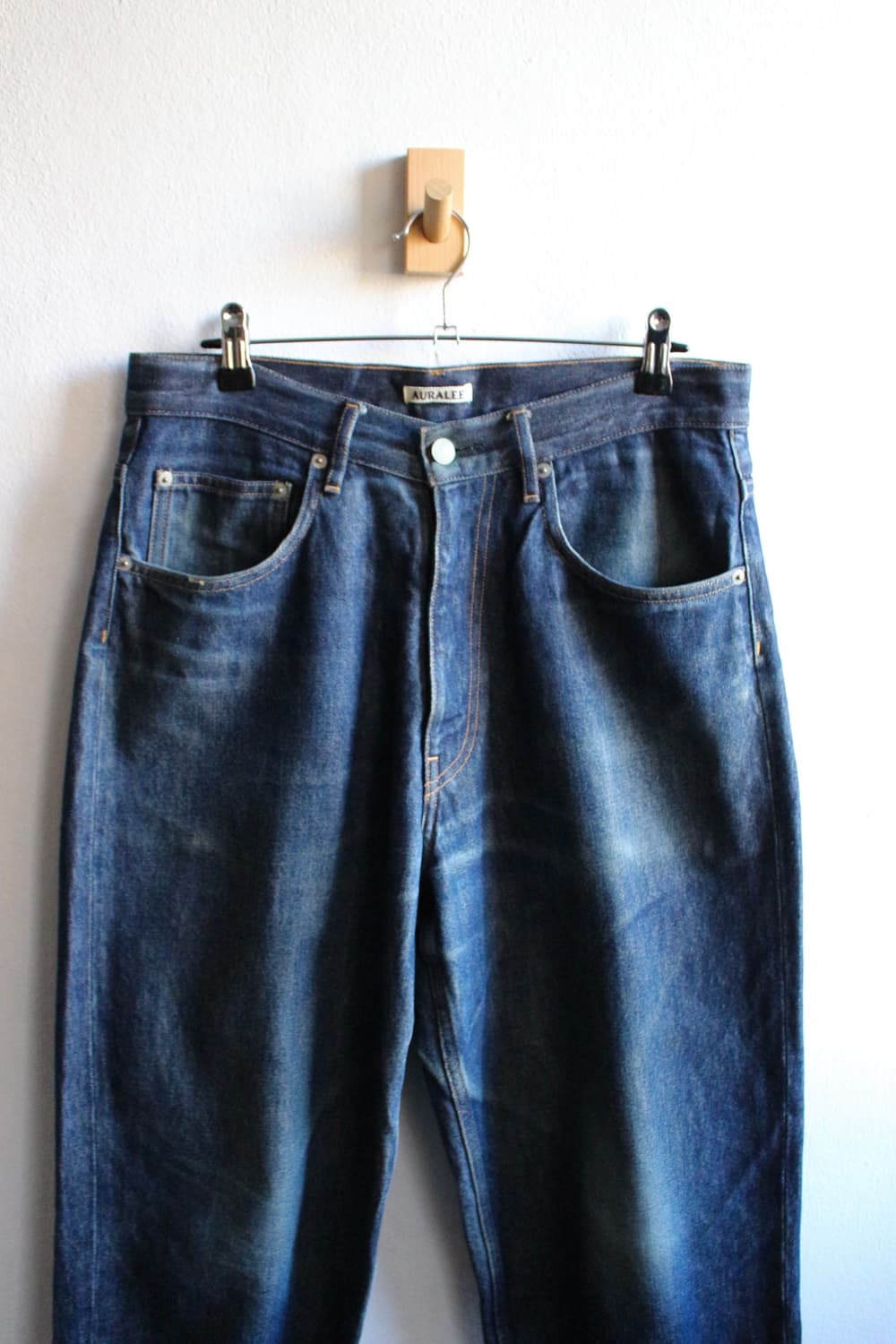 오라리 하드 트위스트 5p 와이드 데님 팬츠 상품이미지3