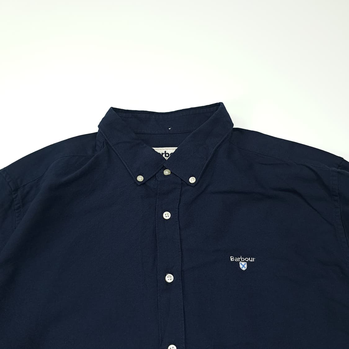 CL647 XL 바버 버튼다운 다크 네이비 셔츠 남방 상품이미지2
