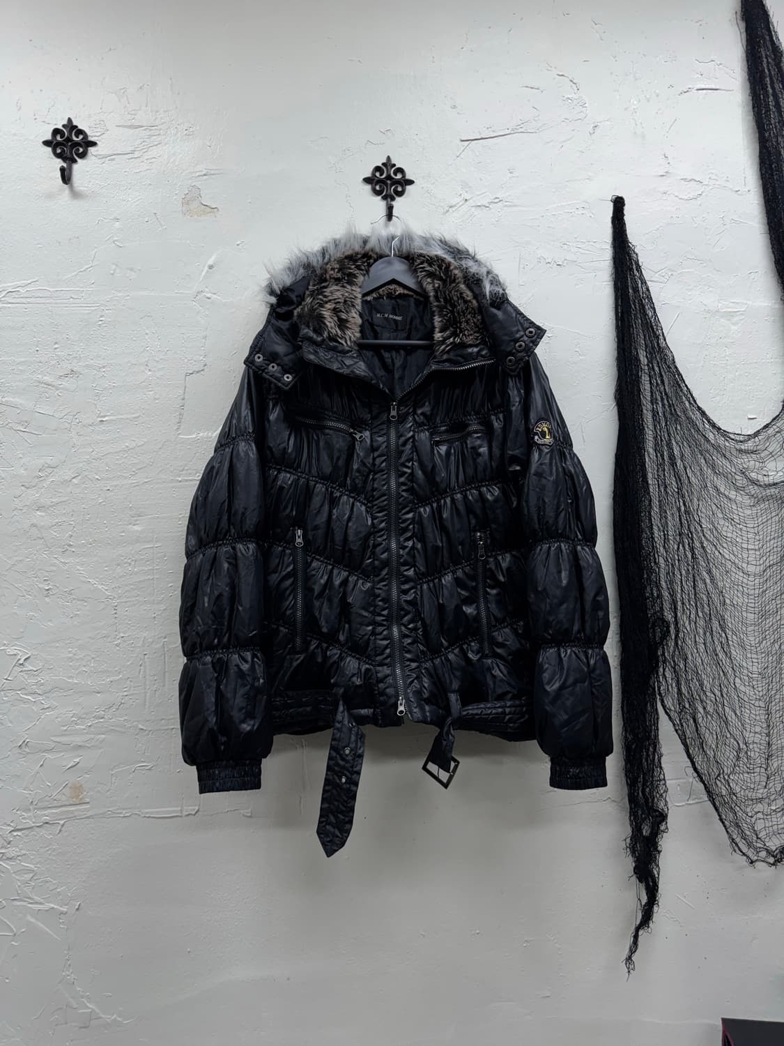 Hcm homme 00s vkei trimming fur down jac 상품이미지2