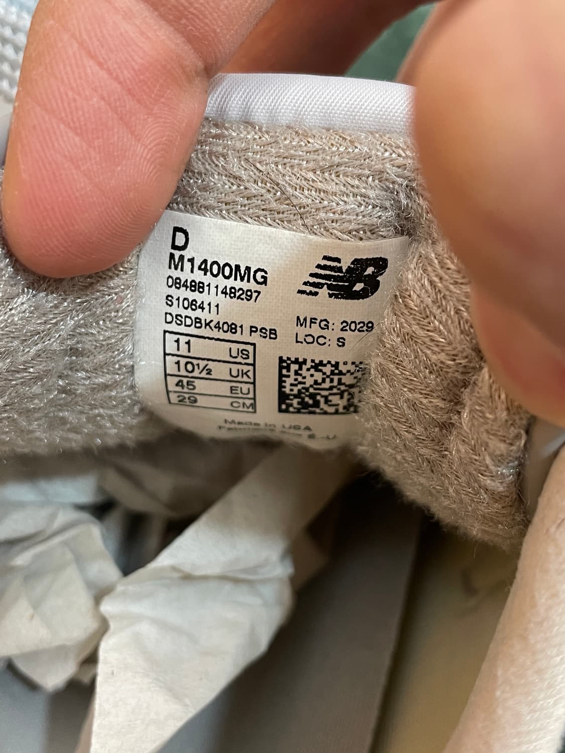 뉴발란스 1400 모스그린 290 상품이미지6