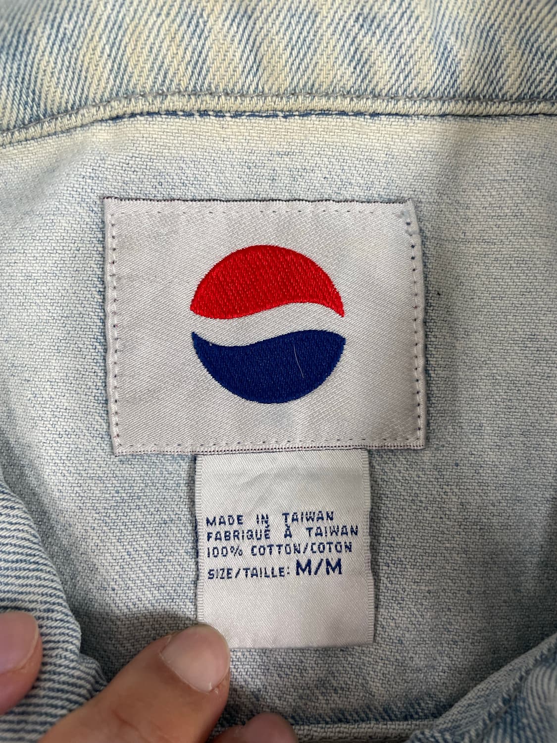 택포) 펩시 X 스터지스 모터사이클랠리 70주년 빈티지 데님 트러커 자켓 상품이미지5