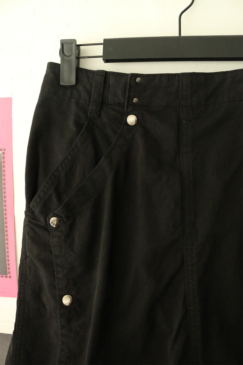 주카 블랙 카고 스커트  상품이미지8