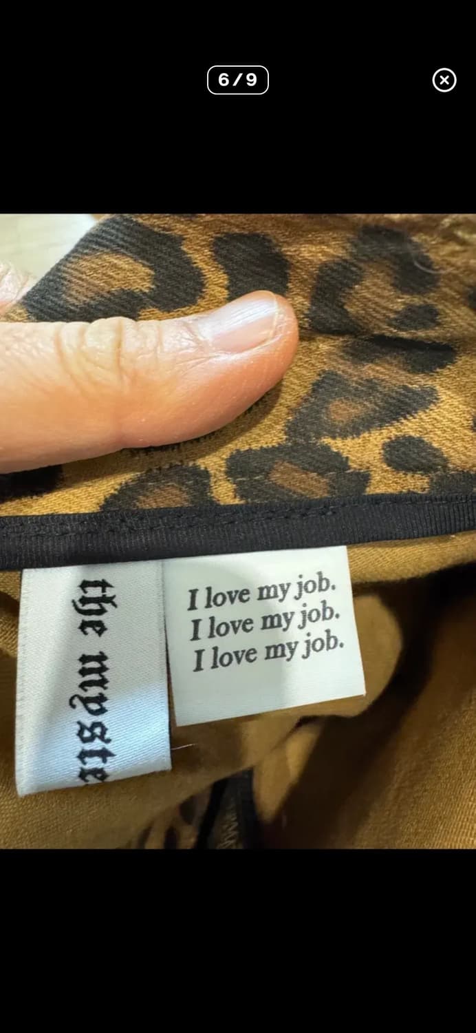 더미스테리어스호텔 레오파드 카고팬츠 상품이미지6