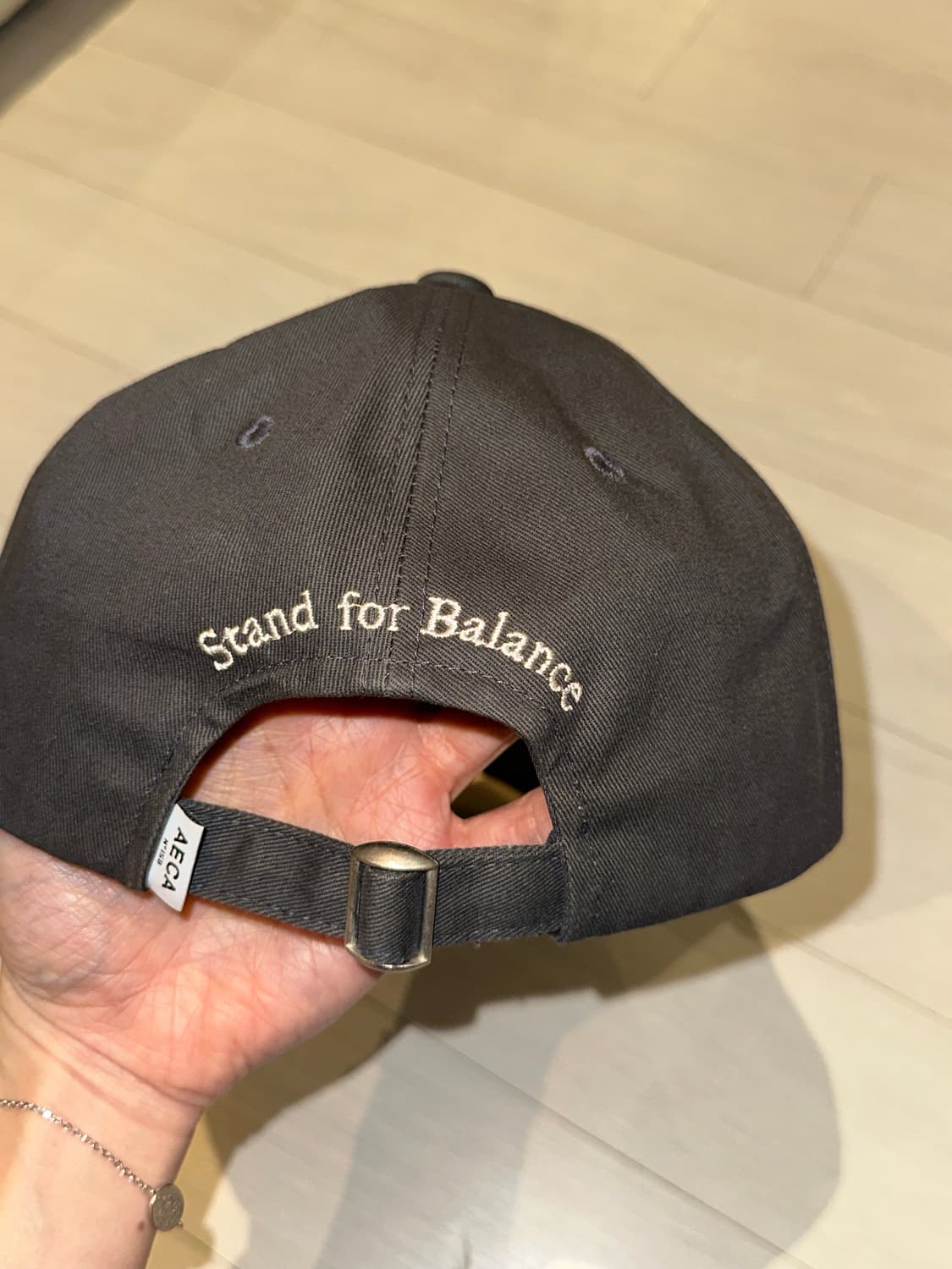 에이카화이트 Dayoff 캡 상품이미지2