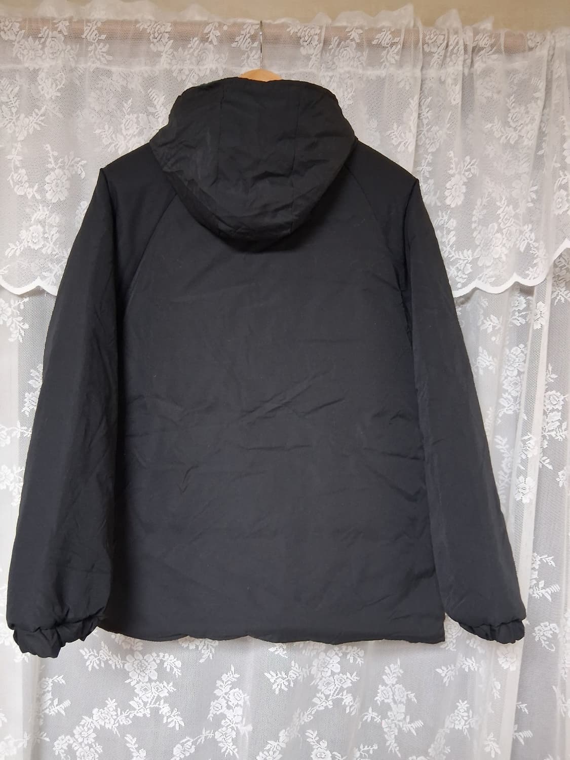 양면 후드 리버서블 패딩 재킷 상품이미지1