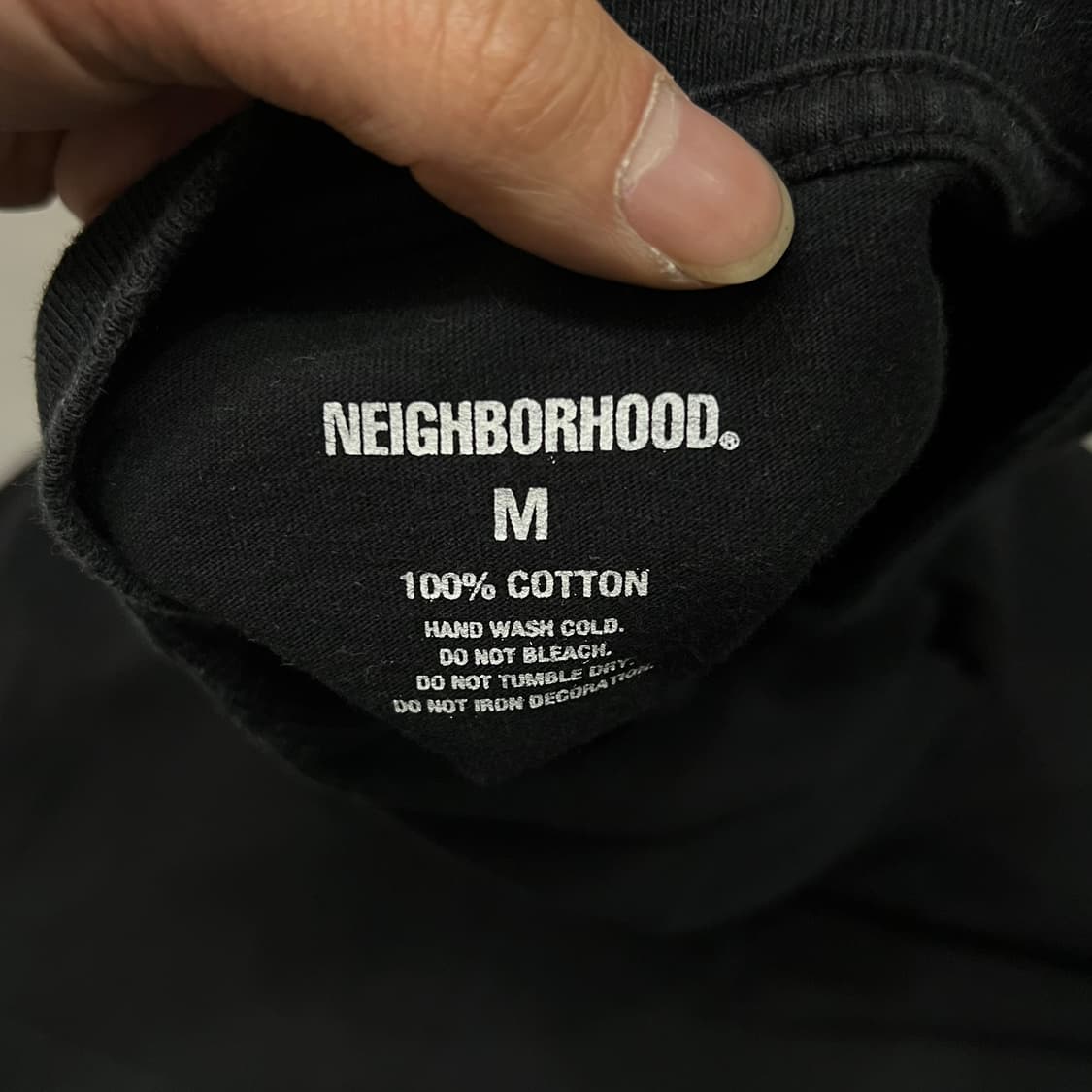  네이버후드 스컬 프린팅 롱슬리브 y15966 상품이미지5