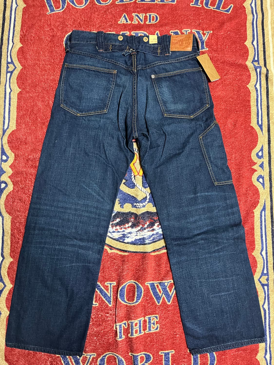 RRL 빈티지 파이브 포켓 키팅진 더블알엘 빈파포 데님 상품이미지2
