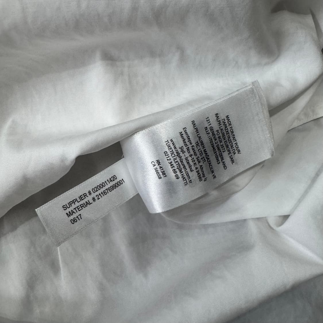 폴로 랄프로렌 화이트 셔츠 상품이미지5