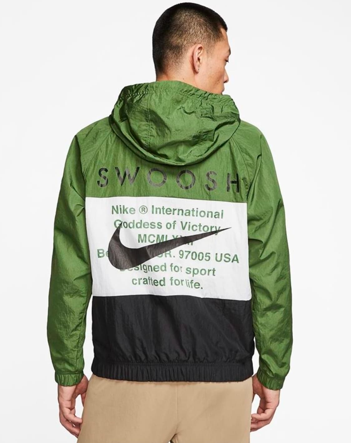 나이키 더블 스우시 우븐 후디 바람막이 L 100 105 상품이미지1