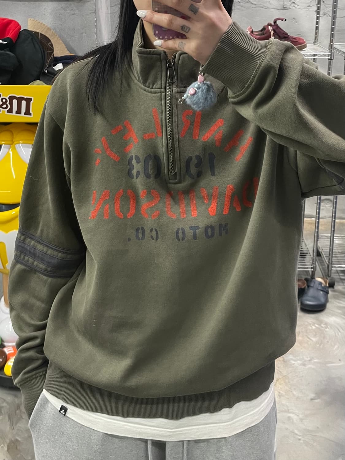 할리 데이비슨 스웻 풀 오버 상품이미지7