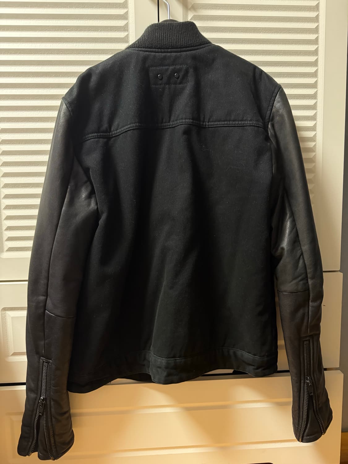 알렉산더왕 레더 슬리브 데님 트러커 자켓 상품이미지2